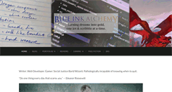 Desktop Screenshot of blueinkalchemy.com